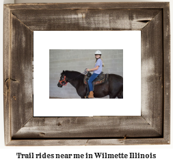 trail rides near me in Wilmette, Illinois